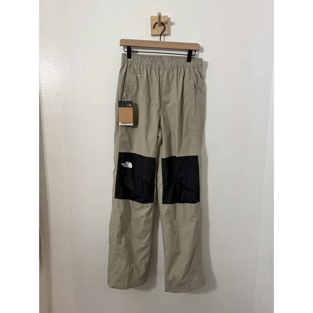 The North Face Men’s Antora Rain Pants Clay Grey Small NWT Relaxed Fit Outdoors